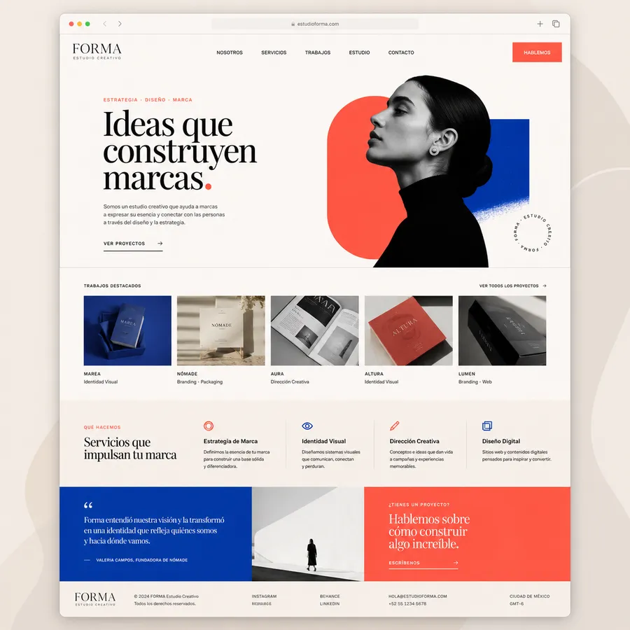 Forma — branding + web